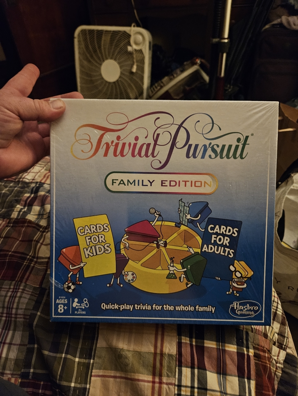 Trivial Pursuit Family Edition Board Game Hasbro 8+ - New
